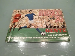 ALBUM FIGURINE CALCIATORI MEXICO 70 - vuoto in ottimo stato - EDIZ. GENTE - Foto 1 di 5