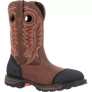 Durango® Maverick XP™ Steel Toe Burlywood Waterproof Western Work Boot - Picture 1 of 7