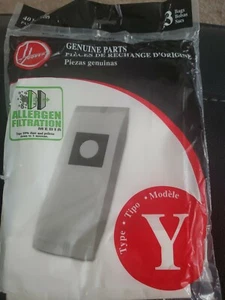 Hoover Typ Y Allergenfilter Staubsaugerbeutel - 3 Beutel 4010100Y #43655109 Neu - Bild 1 von 1