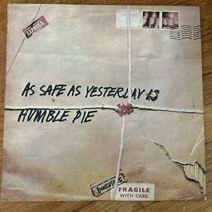 Humble Pie As Safe As Yesterday Is LP Vinyl Record - Imagen 1 de 2