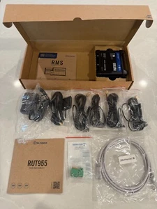 Teltonika RUT955W03660 CAT 4 Industrial Grade Professional Cellular Router w/GPS - Picture 1 of 9