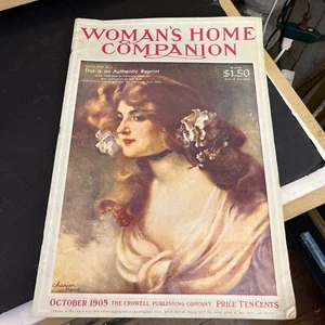 Seltene antike orig Vintage 1905 Woman's Home Companion Damen Zeitschrift - Bild 1 von 8
