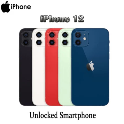 Nuovo Apple iPhone 12 64GB/128GB/256GB 4GB iOS Smartphone Sbloccato SIMFREE 6.1" - Immagine 1 di 4