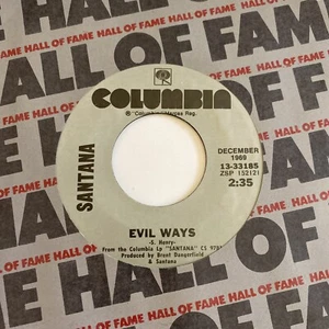 Santana 45 Evil Ways / Jingo NEW reissue unplayed rock latin - Picture 1 of 3