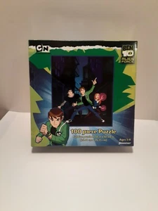Cartoon Network Ben 10 Alien Force 100 Piece Puzzle The Trio and Jet Ray NIB - Picture 1 of 2