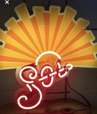 sol beer neon sign
