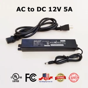 [MCW6012-i5/MCW4803-i5] AC/DC Adaptor 60W (12V5A) / UL&cUL listed Power Supply  - Picture 1 of 5