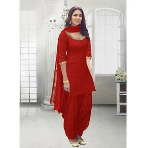 Beautiful Readymade Sonam Bajwa Style Punjabi Salwar Kameez New Celebrity Dress - Picture 1 of 3