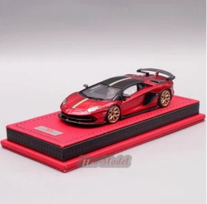 1:43 Lamborghini Aventador SVJ 63# MR Alloy Diecast Model Car Ornaments Gifts - Picture 1 of 21