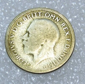 1928, 1929 Großbritannien Silber 6P Six Pence Lot 2 Münzen #JW15 - Bild 1 von 4