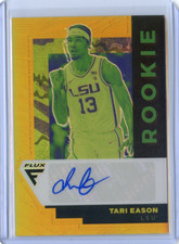 2022-23 Chronicles Draft Picks TARI EASON RC ROOKIE FLUX GOLD PRIZM AUTO #7/10