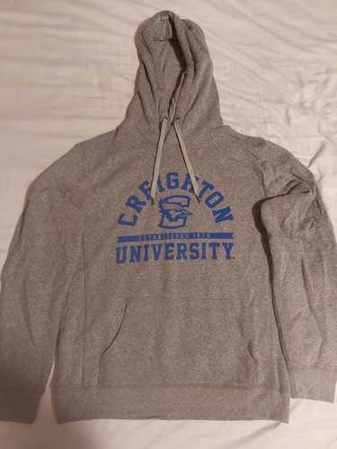 VETEMENTS Felpa con cappuccio Creighton (grigio) abbigliamento Creighton Creighton University