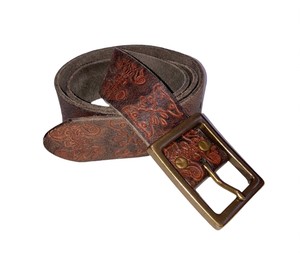 Lucky Brand Leather Brown Belts for Men 