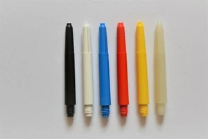 NYLON DEFLECTAGRIP DART STEMS/SHAFTS TWEENIE 6 COLOURS TO CHOOSE FROM - Picture 1 of 1