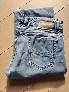 Diesel Viker Blue Denim Regular Straight Fit Jeans Wash 008NH Gr. 33/32 - Bild 1 von 5