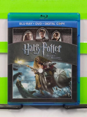 HARRY POTTER AND THE DEATHLY HALLOWS PART 1 YEAR SEVEN SINGLE DISC BLU RAY - Image 1 of 3