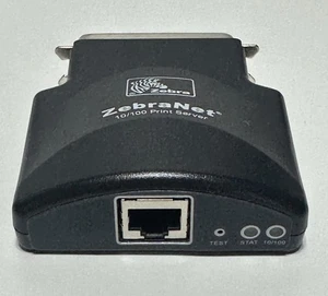 Serwer drukarki ZebraNet 10/100 PN 47490 Ethernet Zewnętrzny serwer druku - Zdjęcie 1 z 9