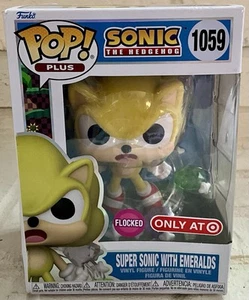 Funko Pop! Plus: Sonic the Hedgehog - Super Sonic mit Smaragden (beflockt) -... - Bild 1 von 11