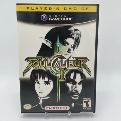 Soul Calibur II Nintendo GameCube Complete CIB Player's Choice - Image 1 of 4