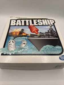 Battleship Milton Bradley Classic Naval Combat Game Portable Plasti Case - Picture 1 of 5