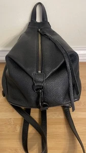 Rebecca Minkoff Small Julian Backpack Black/Black - Picture 1 of 11