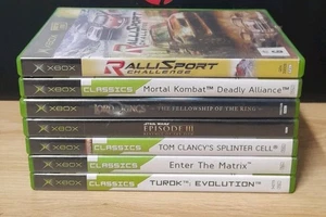 Original Xbox Games Bundle Lot Of 7 Complete With Manual Good Condition  - Picture 1 of 22