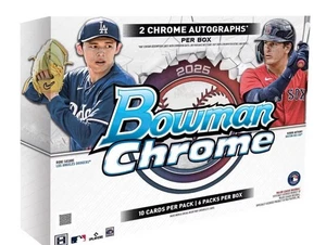 2025 Bowman Chrome Baseball Factory Scatola sigillata per hobby 2 autografi confermare prevendita - Foto 1 di 1