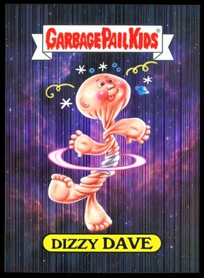 Get-A-Grip Garbage Pail Kids Giant Art Print 5x7 ~ LOST IN SPACE ~ Dizzy Dave - Image 1 of 2