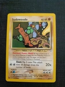 SUDOWOODO 26/64 NEO REVELATION POKEMON KARTE ENG A15 - Bild 1 von 4