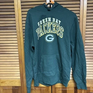 New With Tags Green Bay Packers Football NFL '47 Brand Pullover Men's Hoodie L - Picture 1 of 4