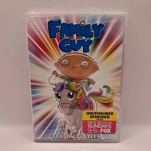 Family Guy - Season 16 (DVD, 2017) 3-Disc Set Brand NEW Sealed - Picture 1 of 6