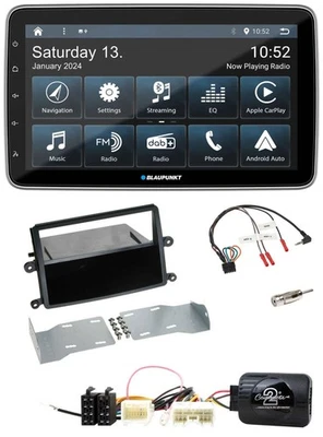 Blaupunkt USB DAB SD Lenkrad Bluetooth Autoradio für Mitsubishi L200 2006-2015 - Bild 1 von 4