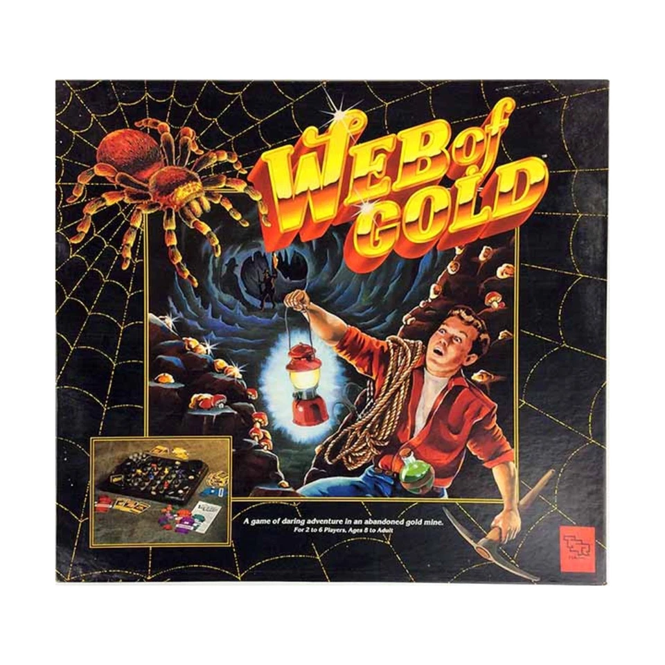 TSR Boardgame Web of Gold Box VG/EX - Image 1 of 1