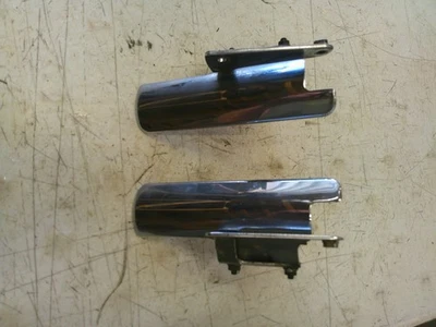 Juego protectores horquilla cromados delantero izquierdo derecho honda vtx1800 2002-2004 Foto 1 de 4