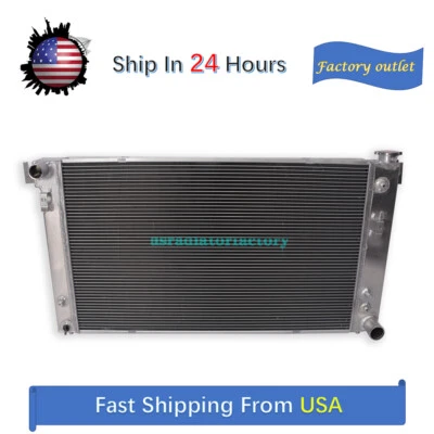 All Aluminum Radiator For Dodge 1995-1997 Ram 4000 V8 5.9L 3Rows AT GAS ONLY - Изображение 1 из 4