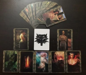 Juego de 3 cartas románticas de Witcher *sin censura* NO GWENT tarjeta sexual del juego - Imagen 1 de 3
