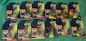 Lot Set Of 12 Star Wars Power of the Force MIB Han Leia Luke Palpatine Lando - Picture 1 of 2