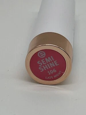 essence this is me. SEMI SHINE Lippenstift 106 LATE NIGHT vegan 3,3g *neu* - Bild 1 von 2