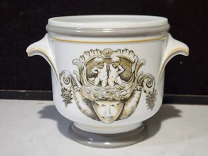 Limoge Ceralene Reynaud OPERA Large 7" Cachepot Ice Bucket - Picture 1 of 6