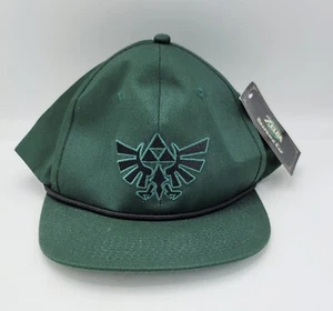 Legend Of Zelda Hat Men's Snapback Green Skyward Sword Baseball Cap Original NWT - Picture 1 of 8