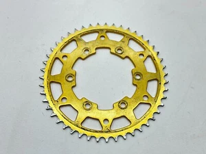 2014 Yamaha R6 Motorcycle Rear Sprocket OEM Steel Golden Stock YZFR6 YZF R6 - Picture 1 of 5
