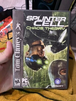 Tom Clancy's Splinter Cell: Chaos Theory  (PC, 2005) With Case and Booklet - Image 1 of 3
