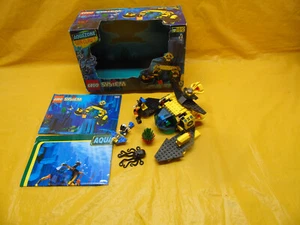 Vintage 1995 Lego #1822 AquaZone Aquanauts Sea Claw 7- 100% Complete w/ Box - Picture 1 of 21