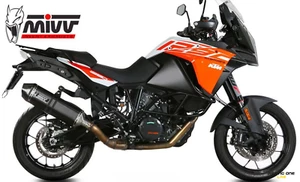 TERMINALE DI SCARICO MIVV SPEED EDGE BLACK KTM 1050 1090 1190 ADVENTURE - Foto 1 di 3