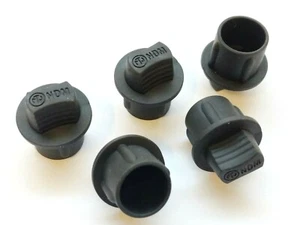 Pack of 5 Neutrik NDM dust cover for male XLR D-Type Panel Mount Chassis - Picture 1 of 3