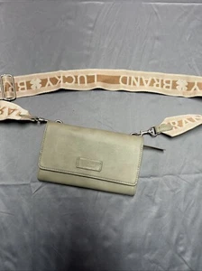 Lucky Brand's 100% Polyurethan Crossbody, abnehmbarer Riemen gebraucht Druckknopf - Bild 1 von 15