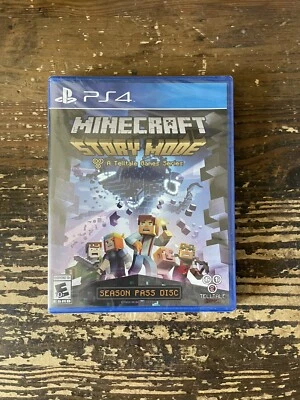 Minecraft: Story Mode -- Season Pass Disc (Sony PlayStation 4, 2015) Sealed New - Image 1 of 3