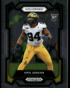 2024 Panini Prizm Draft Picks Kris Jenkins Michigan Wolverines #140 - Picture 1 of 2