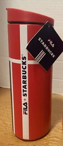 Starbucks Thailand 2021 x FILA Official Red Navy White Tumbler 16oz Pink Stanley - Bild 1 von 5