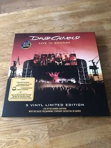 David Gilmour Box set Vinili LIVE in GDansk - Foto 1 di 3